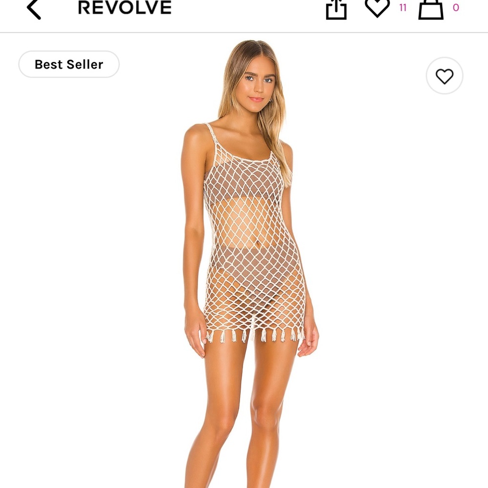 Alana open knit dress from Superdown